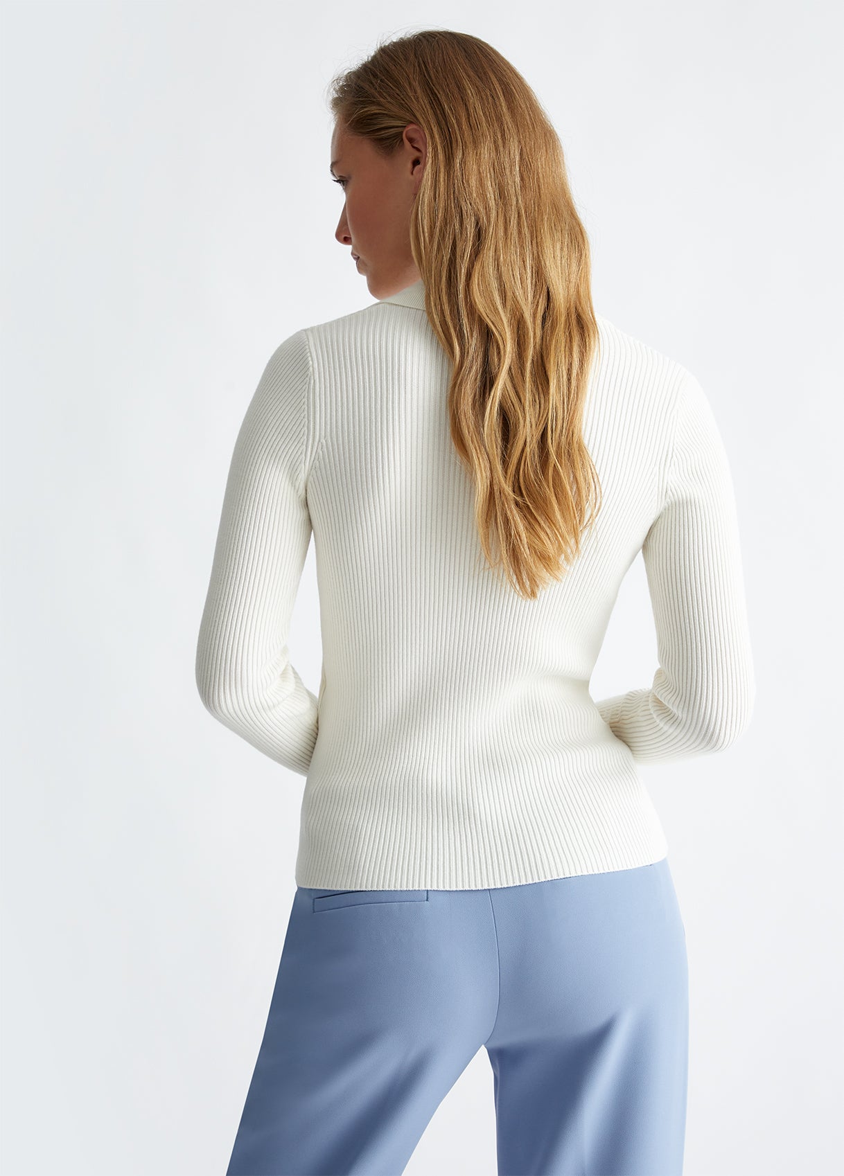 Liu Joe Ribbed Sweater