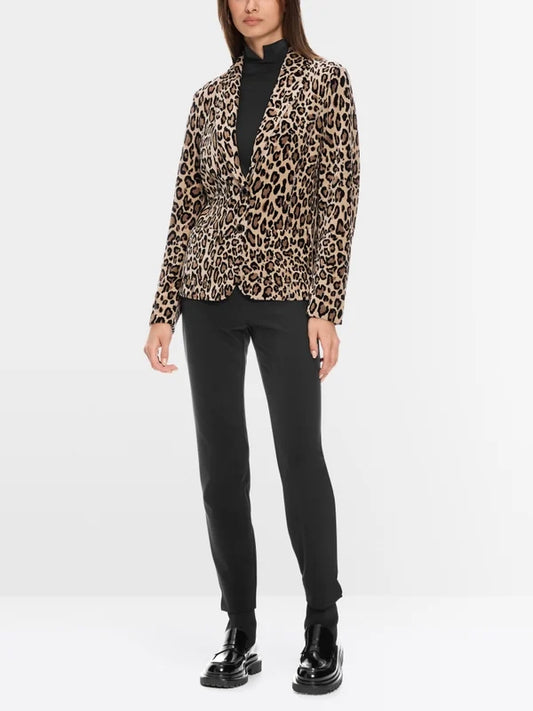 Marc Cain Leo Print Blazer