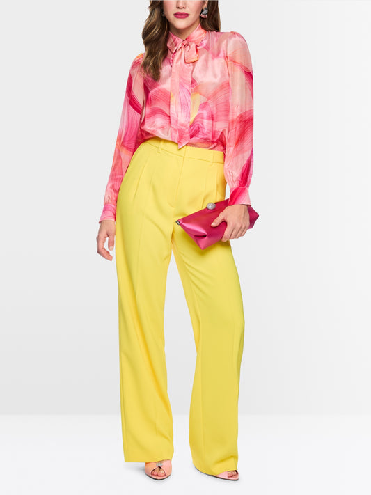 MC Calla Lily Print Blouse