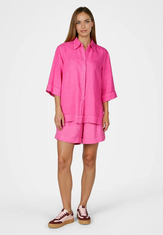 Marc Aurel Linen Shorts