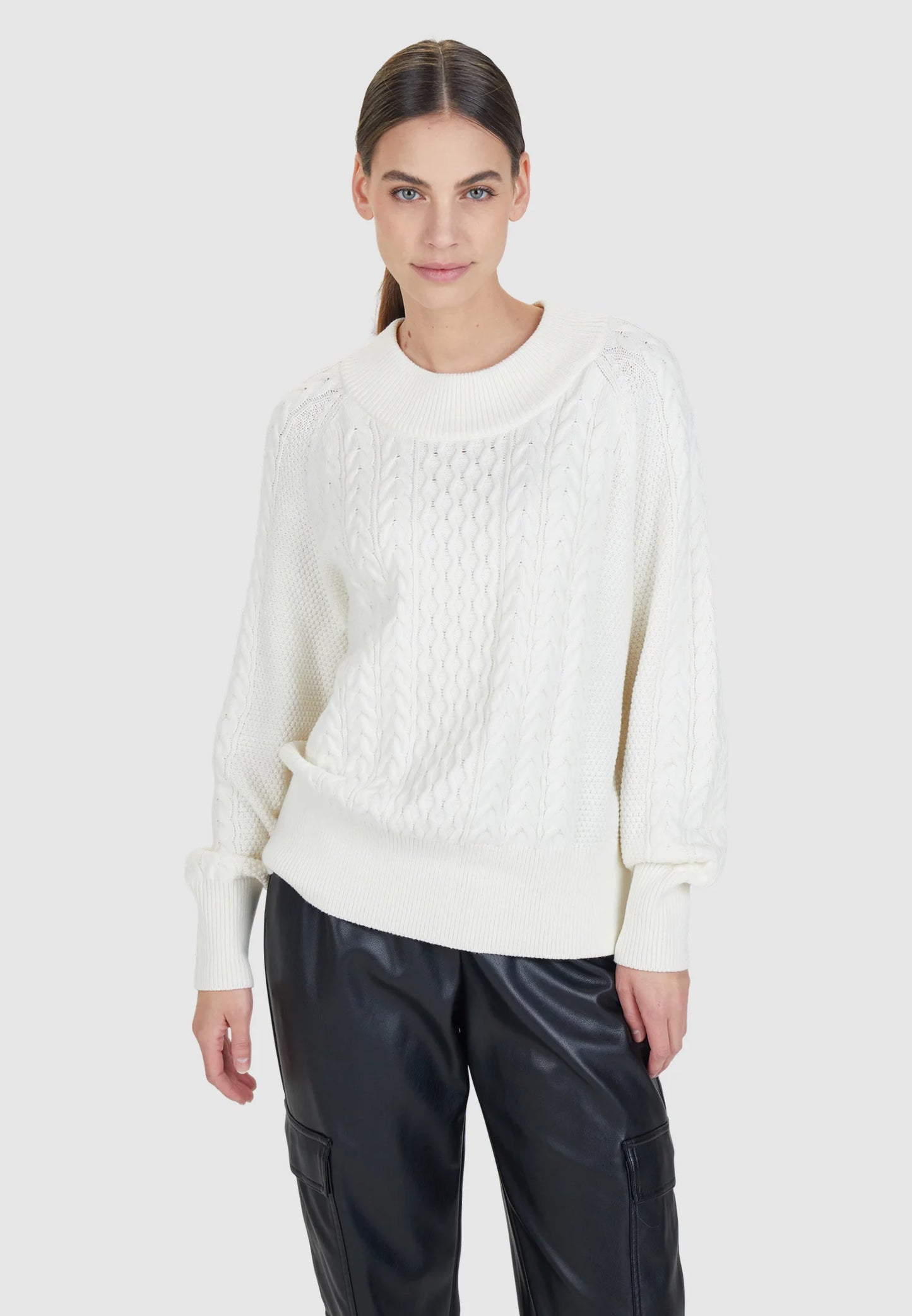 Marc Aurel Cable Knit Sweater