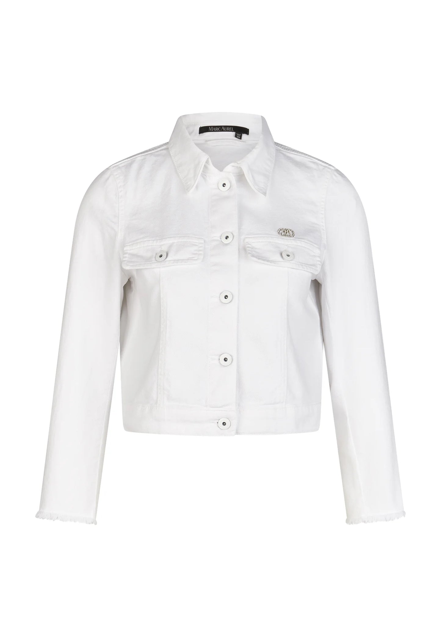 Marc Aurel White Jean Jacket