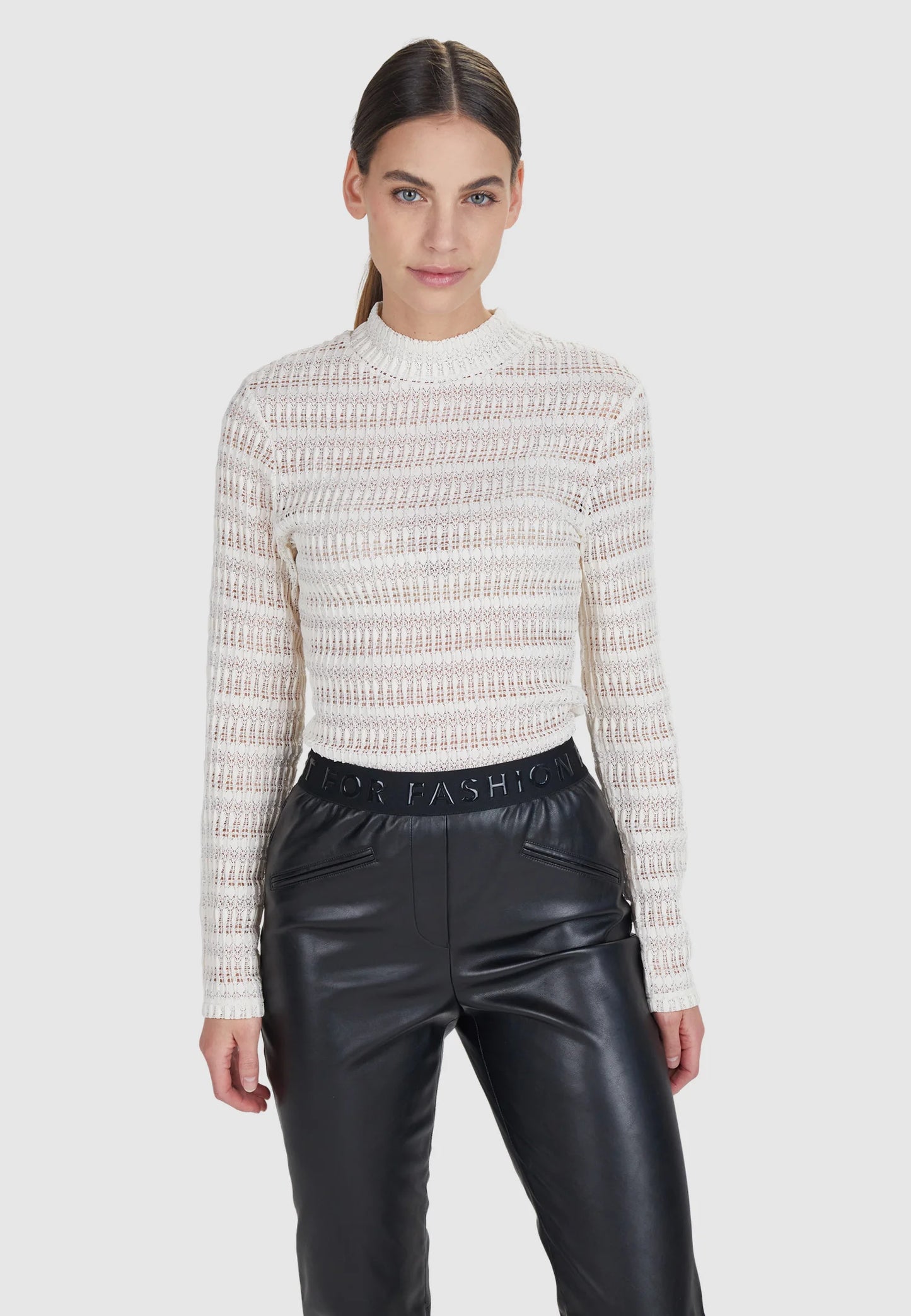 Marc Aurel Lace Turtleneck