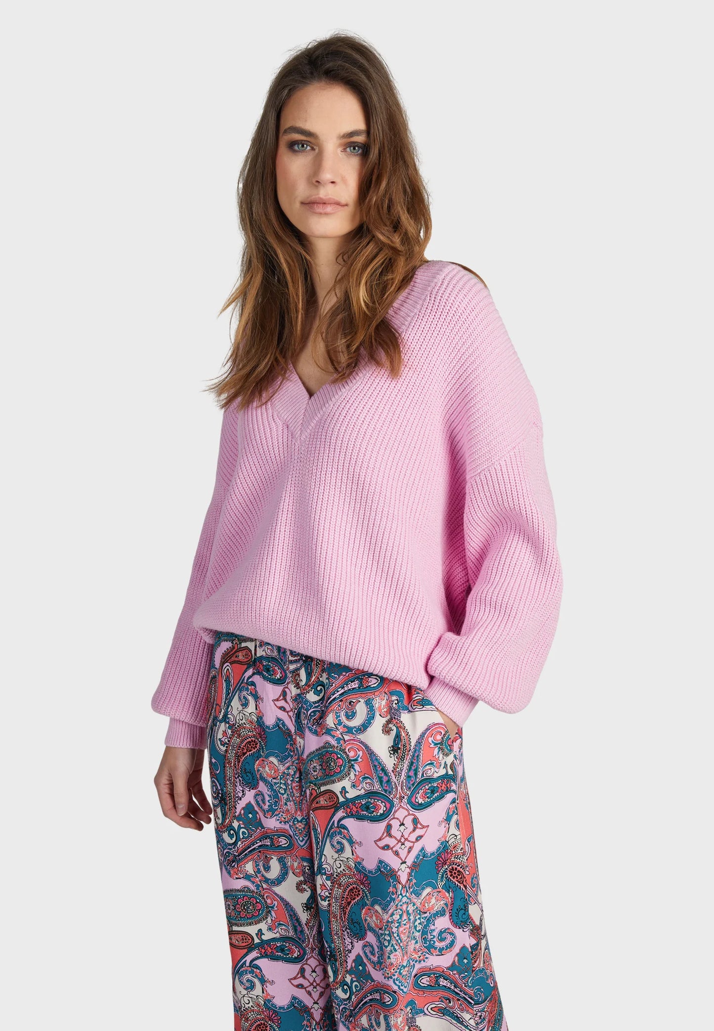 Marc Aurel Rib-Look Sweater