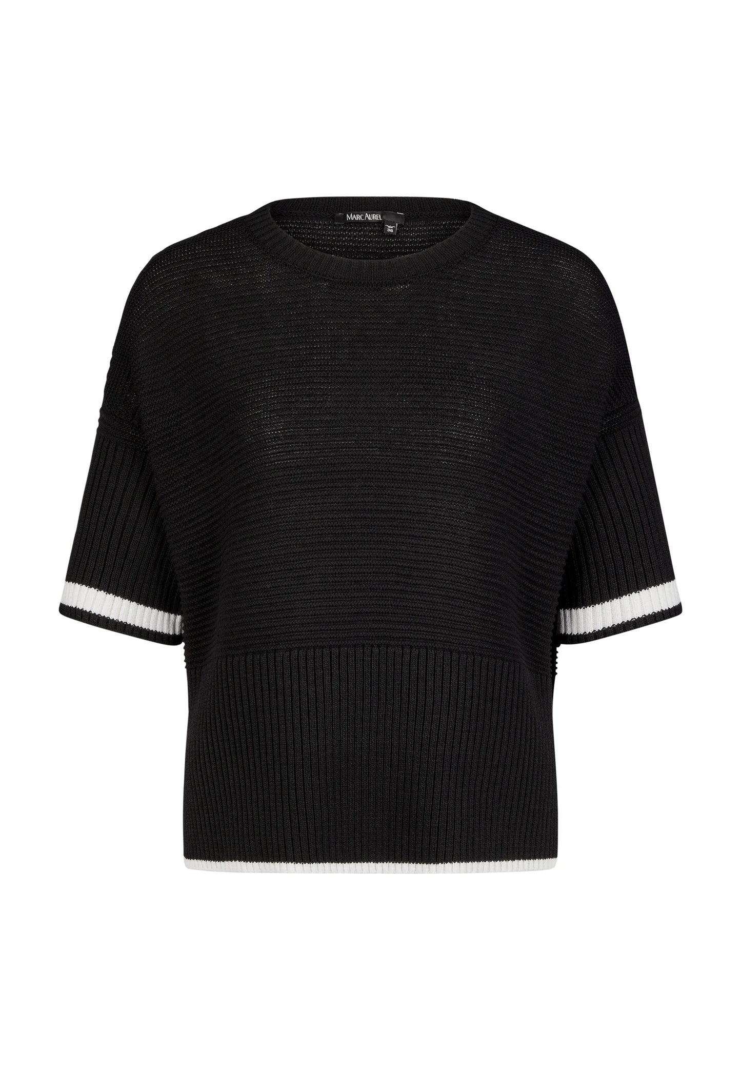 Marc Aurel Black & White Sweater