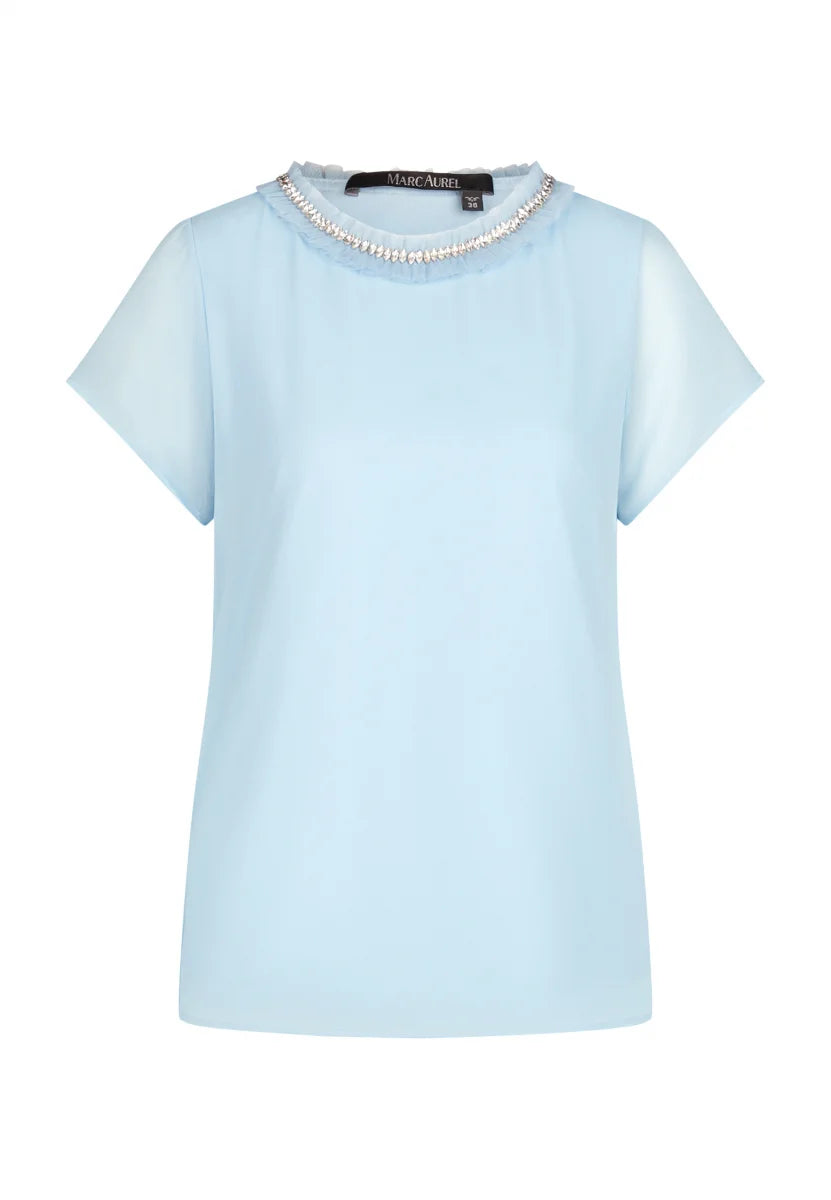 Marc Aurel Top with Crystals