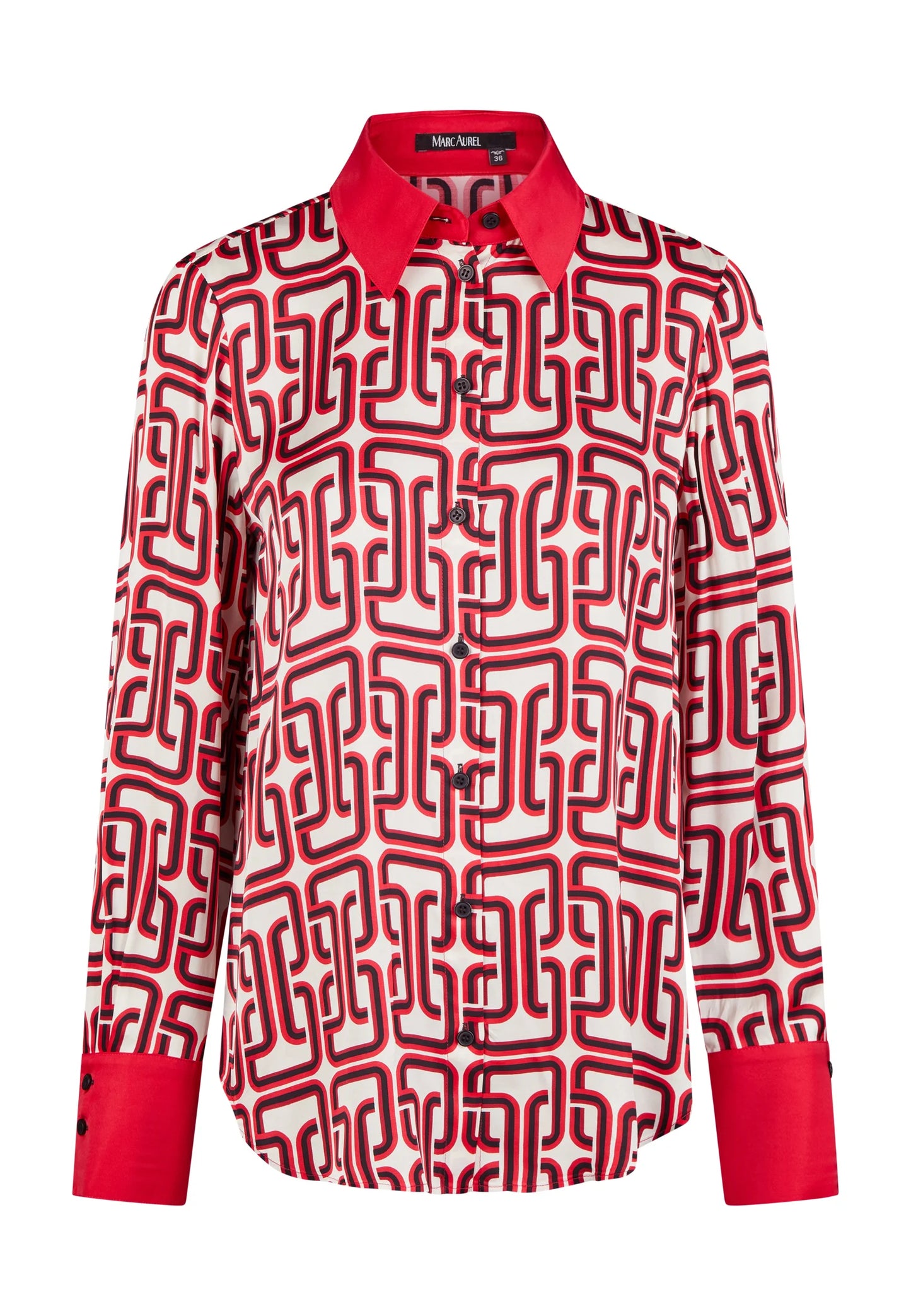 Marc Aurel Chain Print Blouse