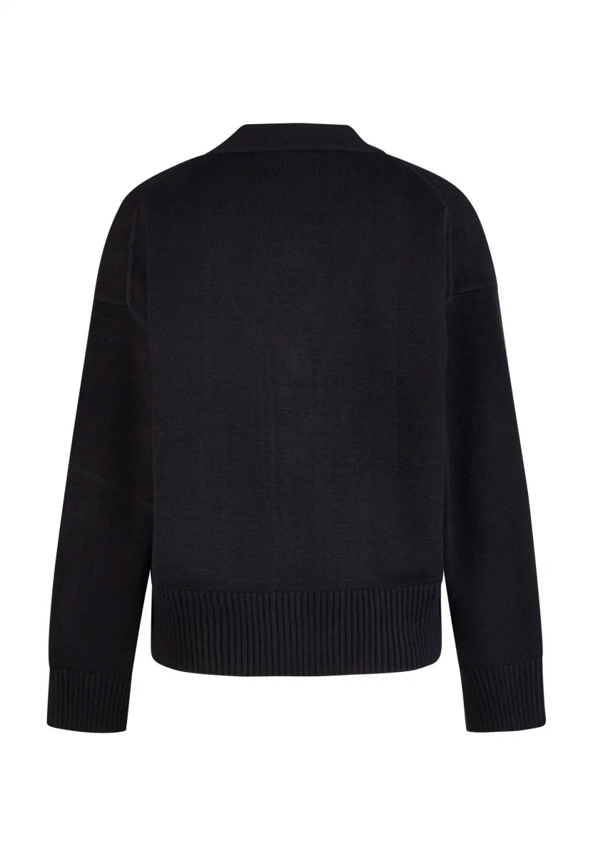 Marc Aurel Cardigan with Patch Pockets