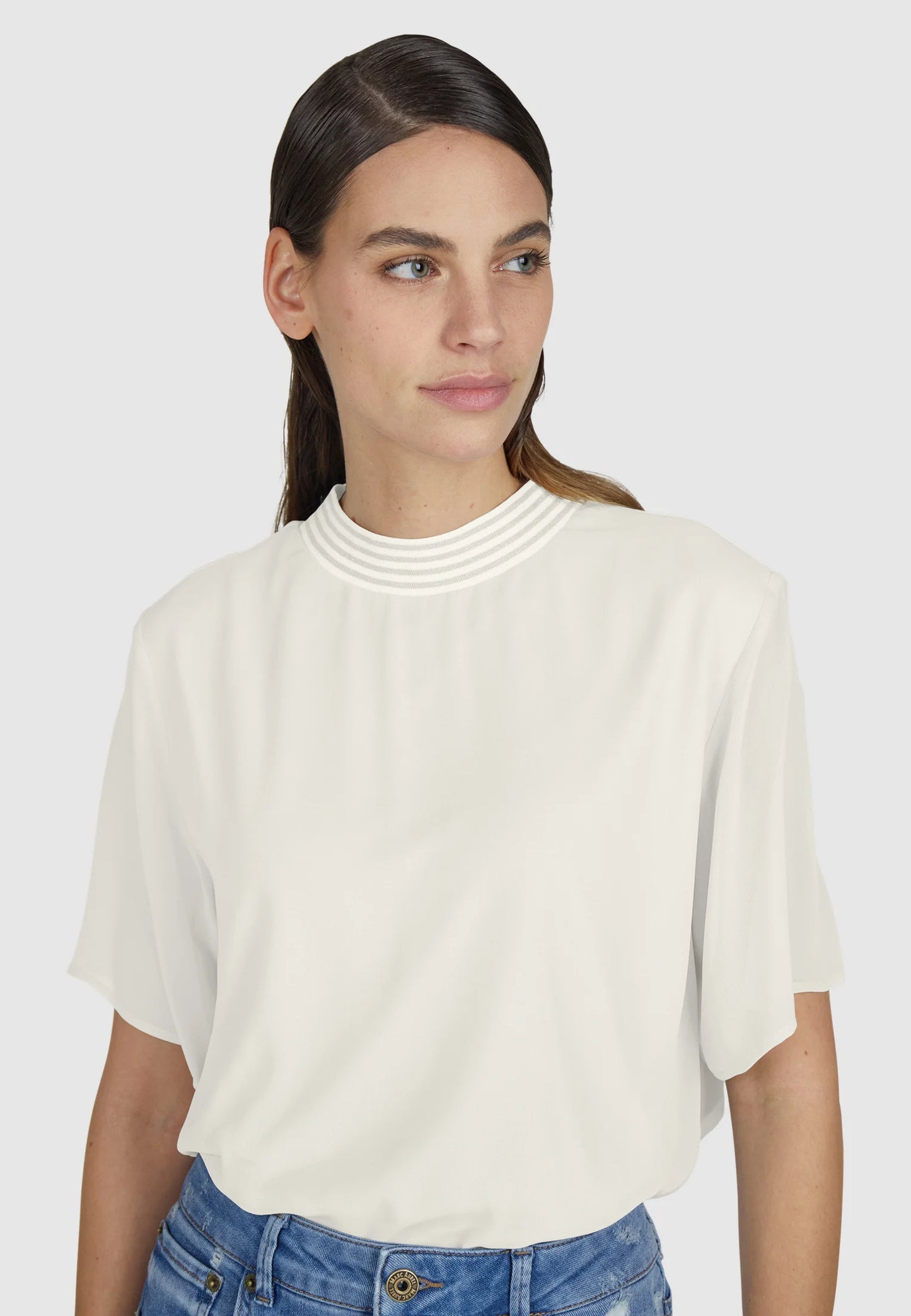 Marc Aurel Chiffon Top