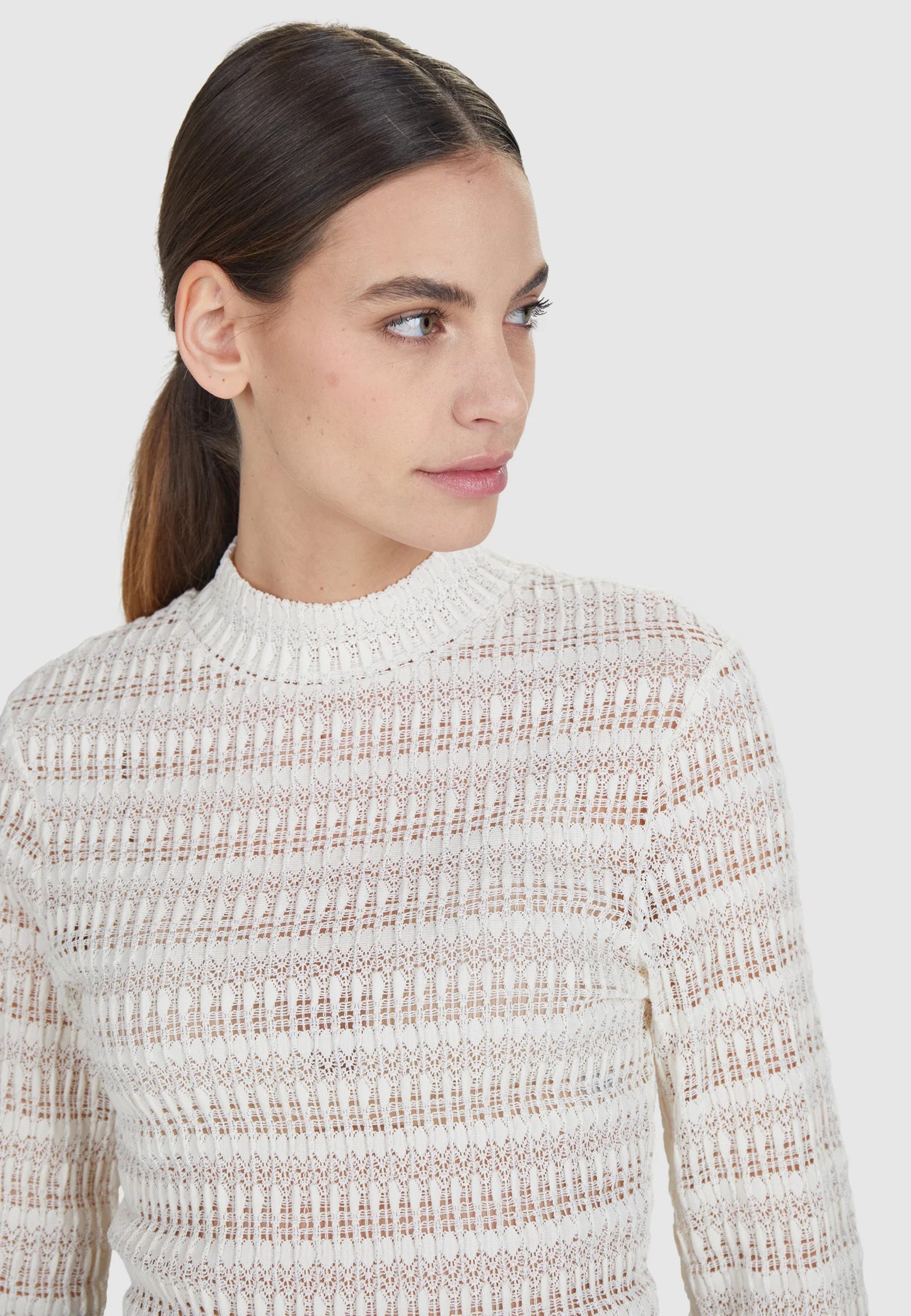 Marc Aurel Lace Turtleneck