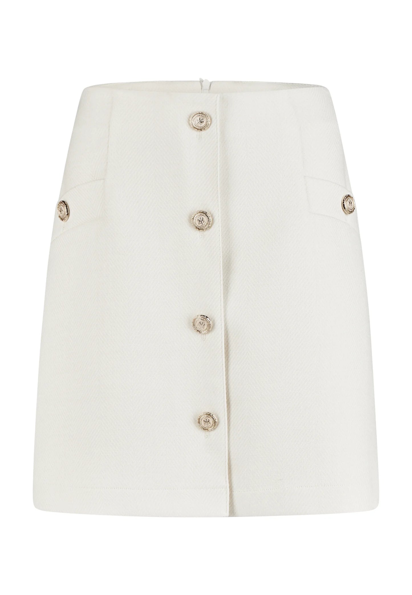 Marc Aurel Herringbone Skirt