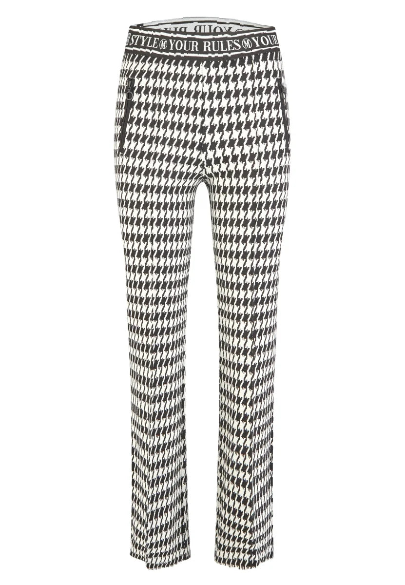 Marc Aurel Houndstooth Pant