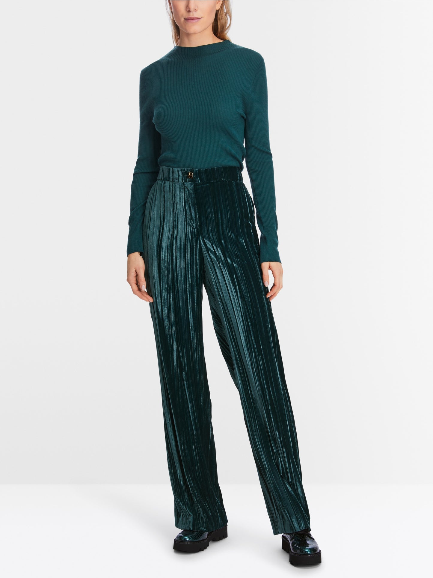 Marc Cain Crush Velvet Pant