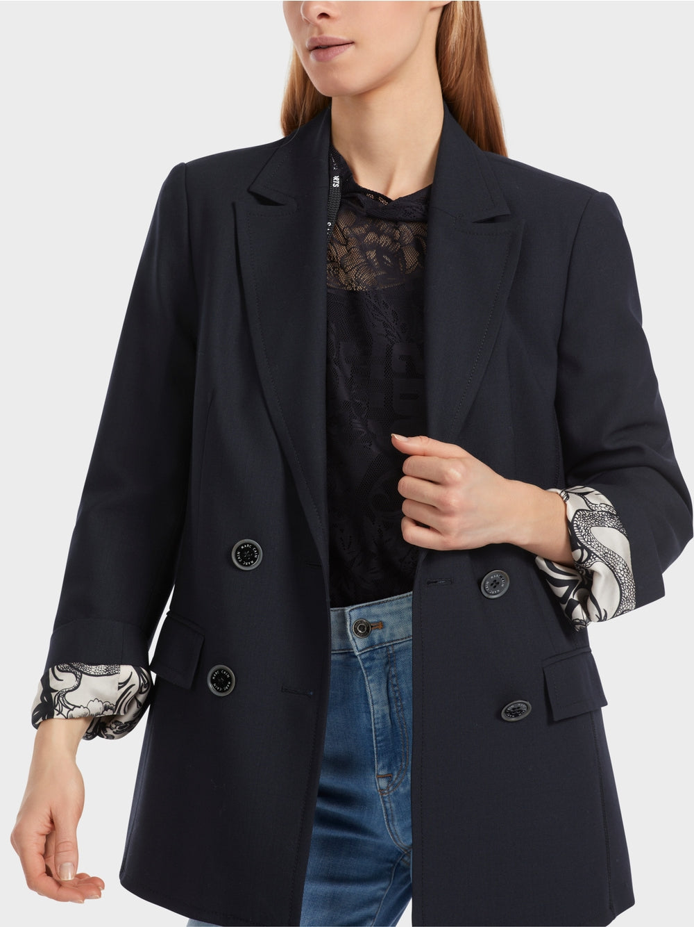 Marc Cain Double Breasted Blazer
