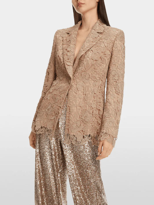 Marc Cain Guipure Lace Blazer