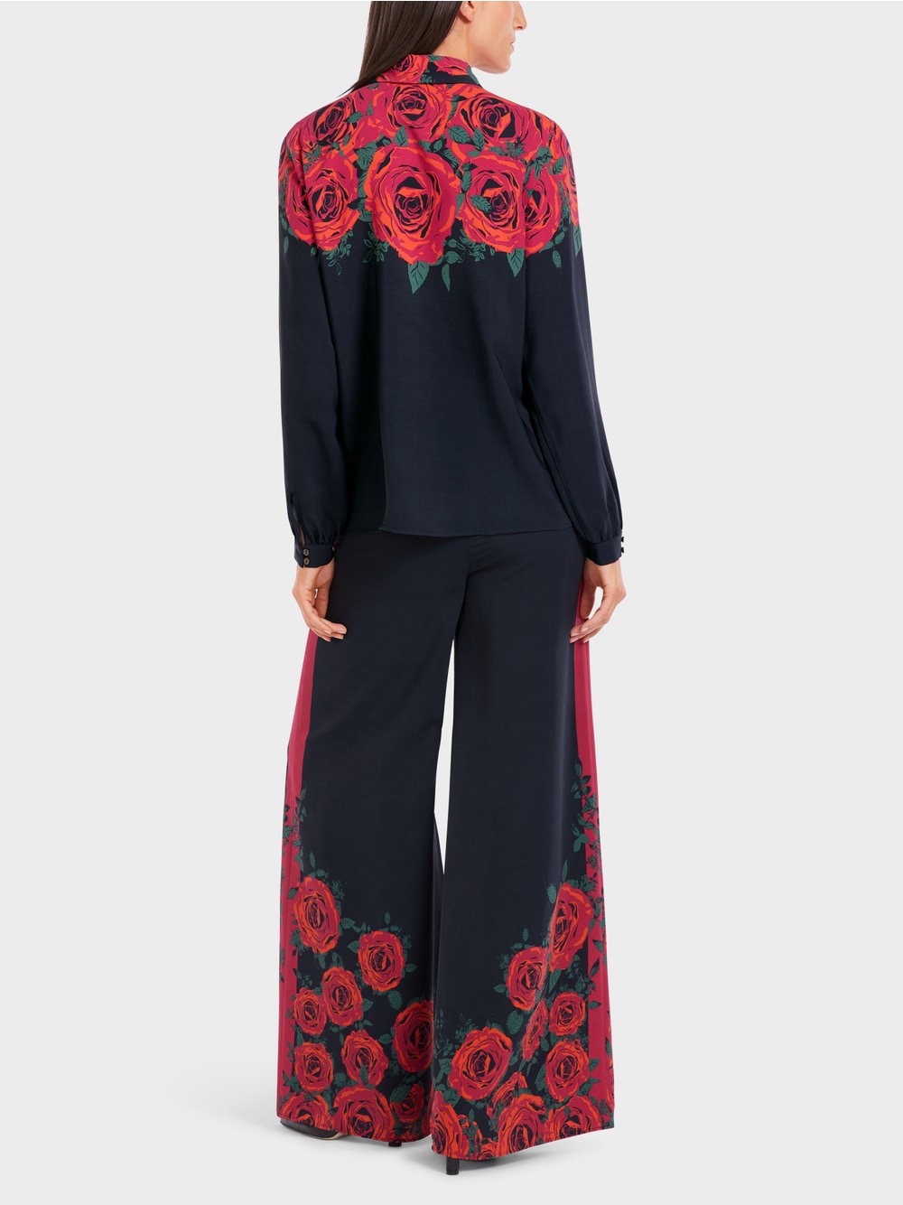 Marc Cain Blouse with Roses