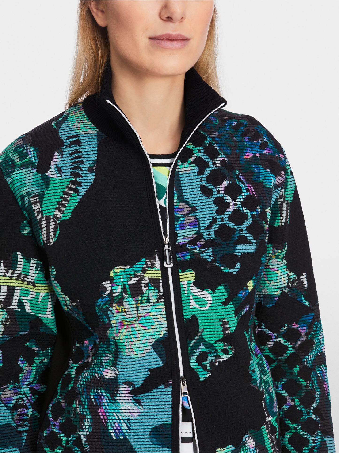 Marc Cain Sports Jacquard Cardigan