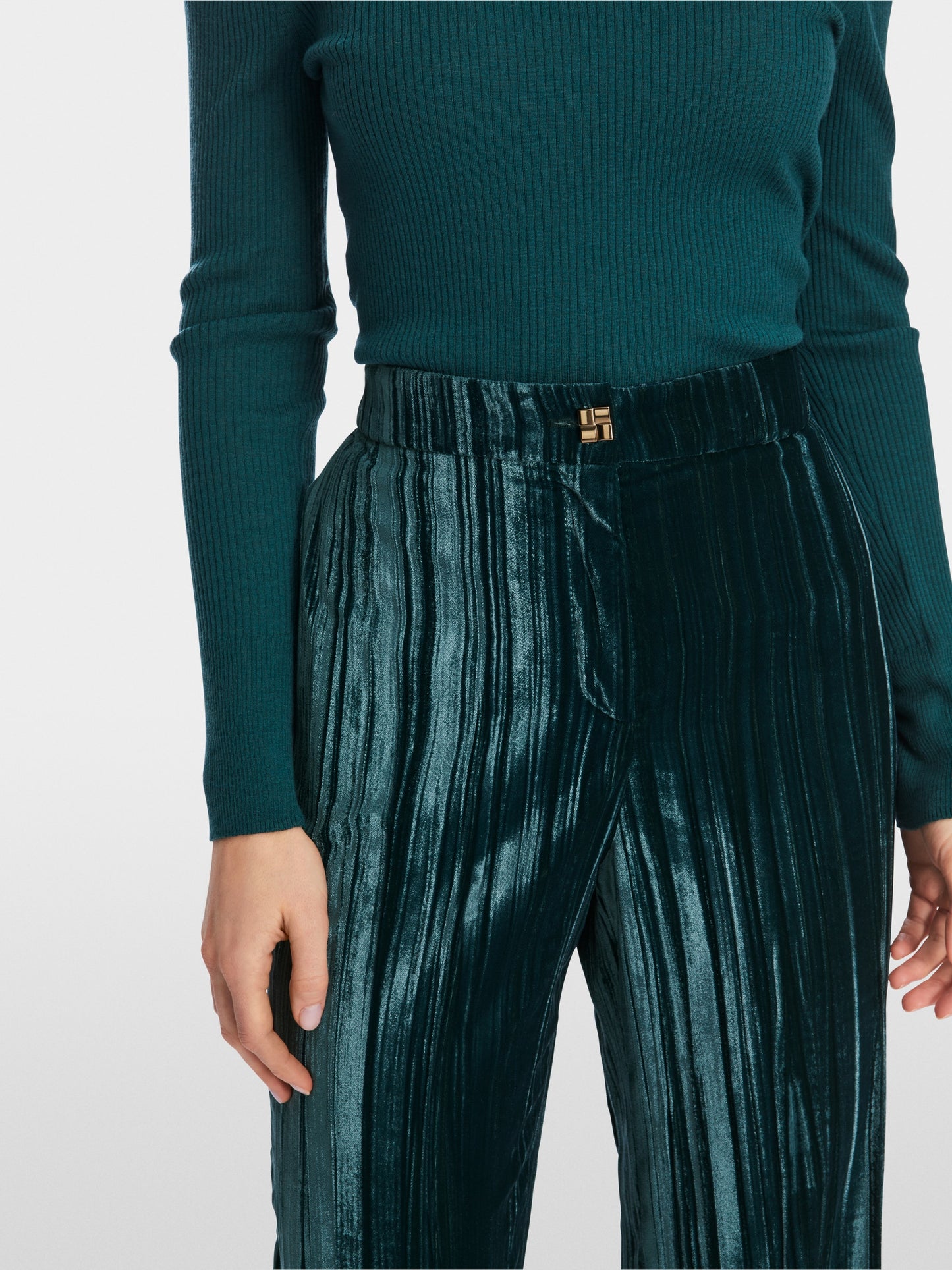 Marc Cain Crush Velvet Pant