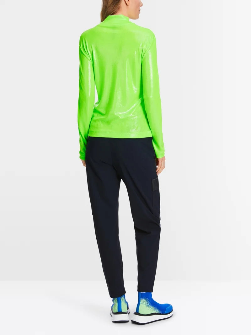 Marc Cain Sports Top with Shiny Effect