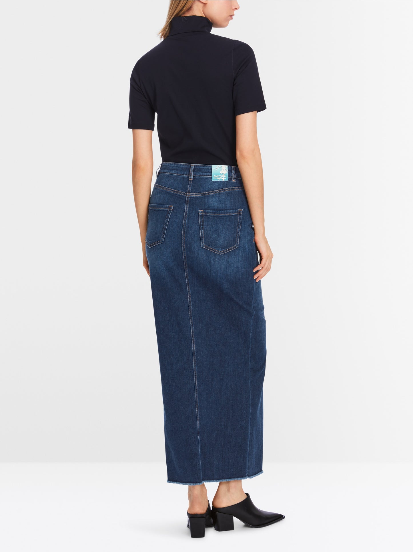 Marc Cain Denim Long Skirt