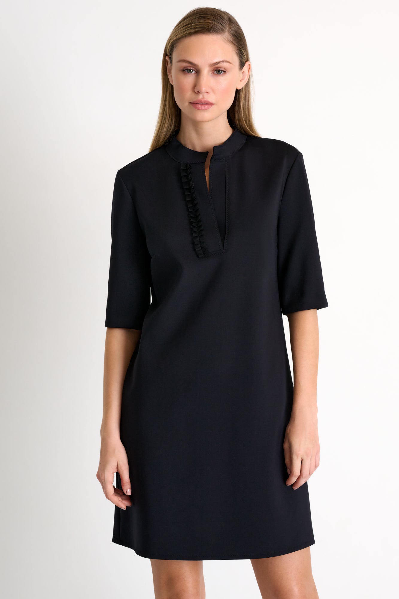 Shan Mao Collar Dress