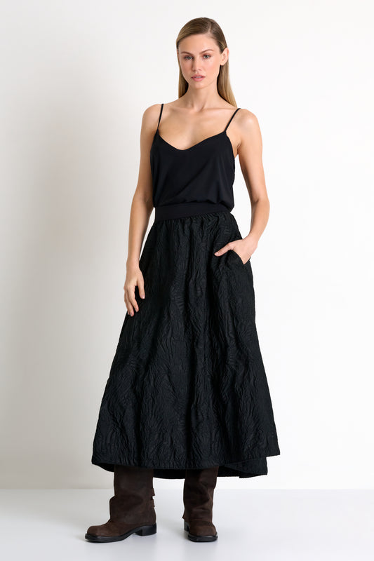 Shan Flared Maxi Skirt