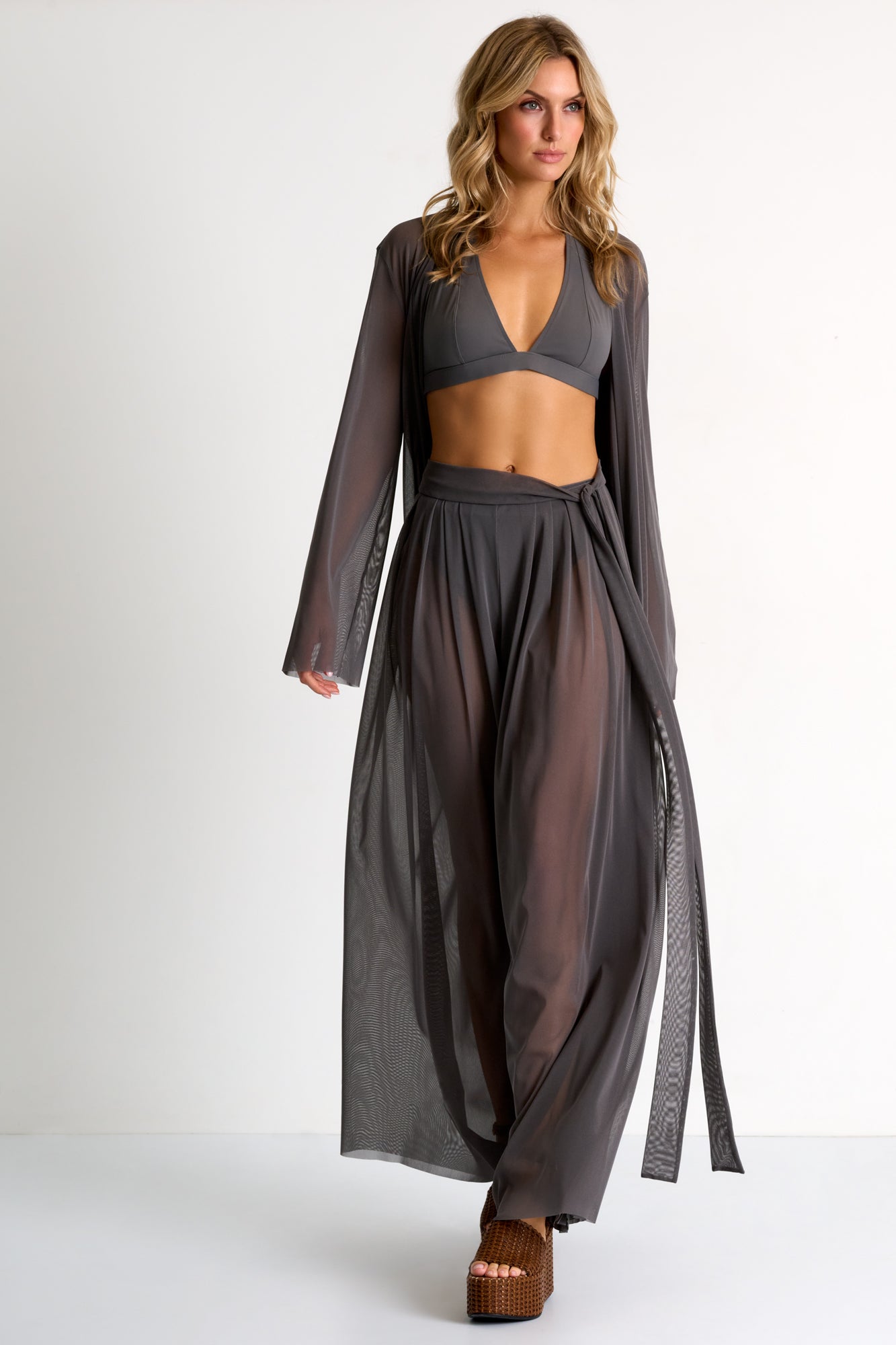 Shan Mesh Pant with Tie