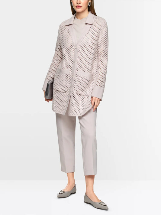 Marc Cain Mesh Knit Cardigan