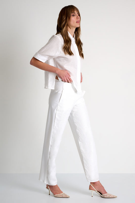 Shan Linen Lycra Pant