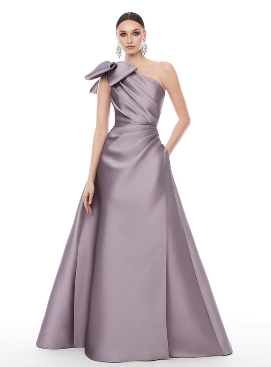 Frascara Evening Gown with Bow