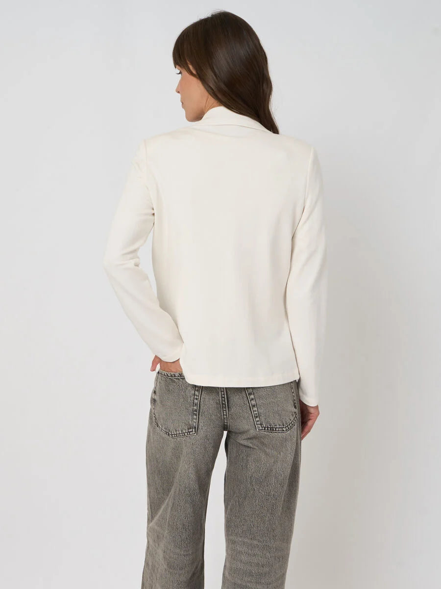 Repeat Ivory Modal Blazer
