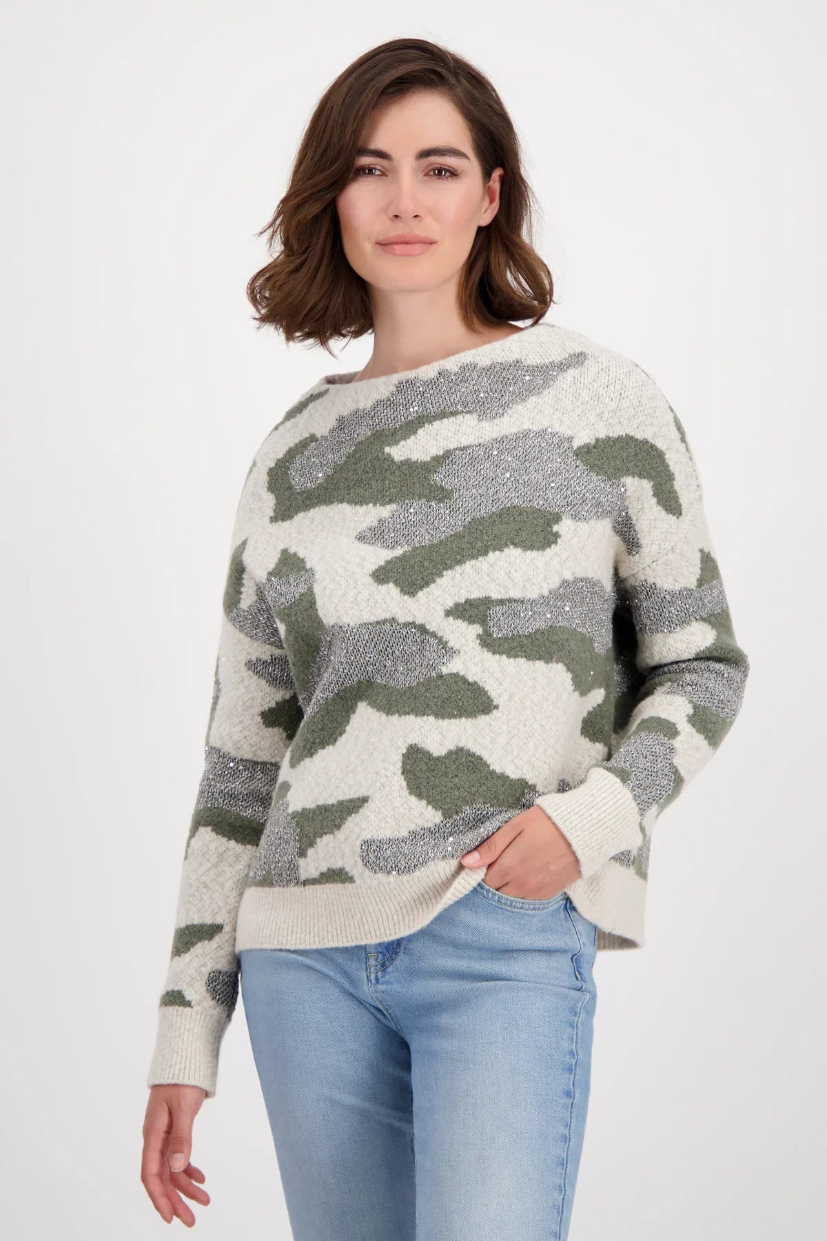Monari Printed Sweater