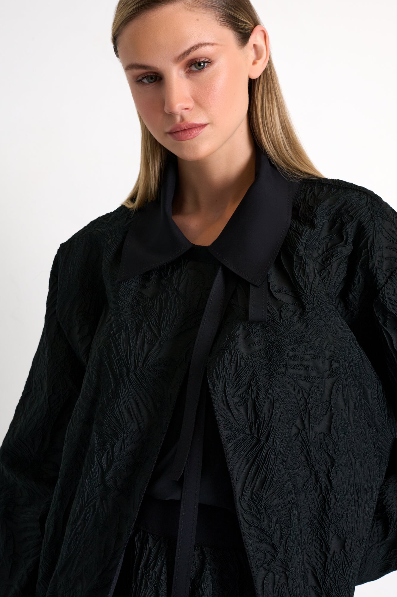 Shan Open Front Blouse