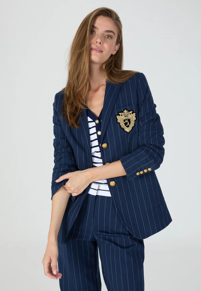 Marc Aurel Pinstripe Blazer