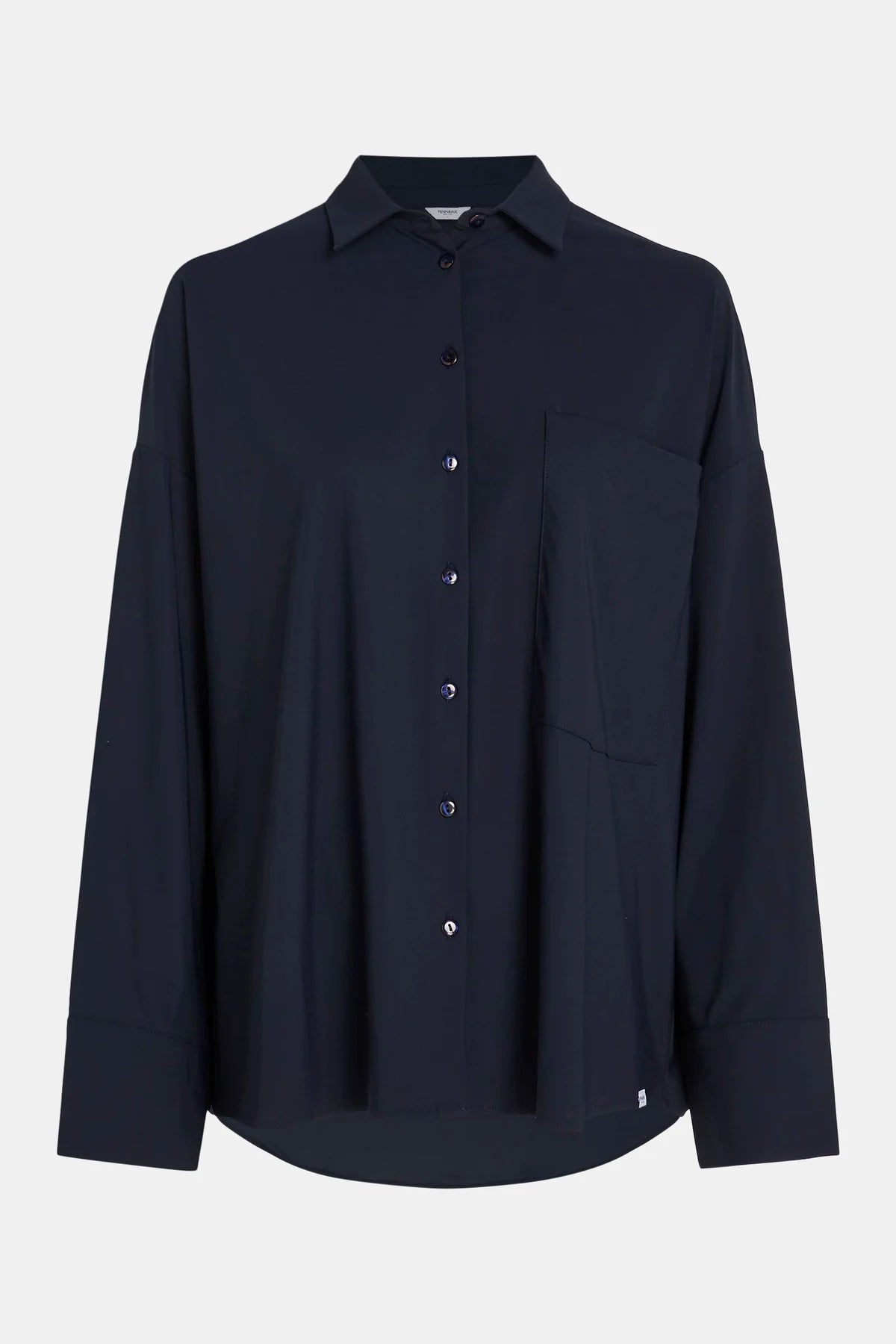 Penn & Ink Navy Blouse