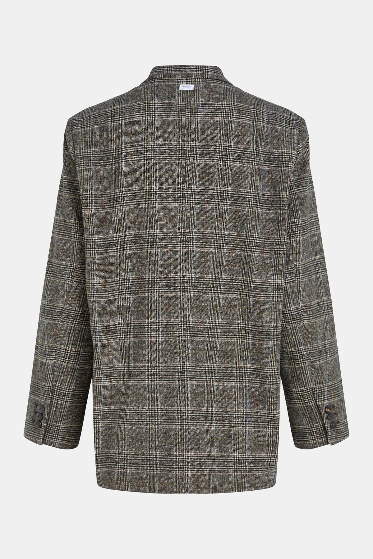 Penn & Ink Check Blazer with Stripe