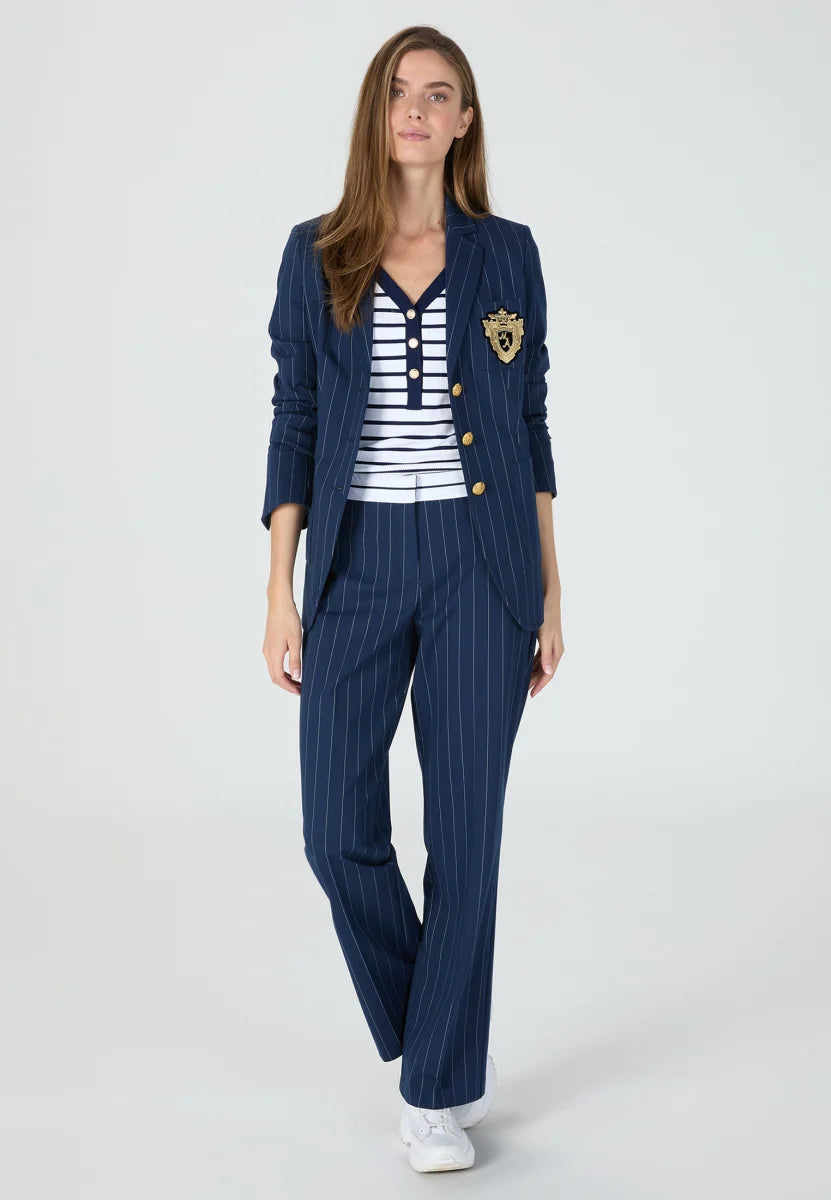 Marc Aurel Pinstripe Trouser