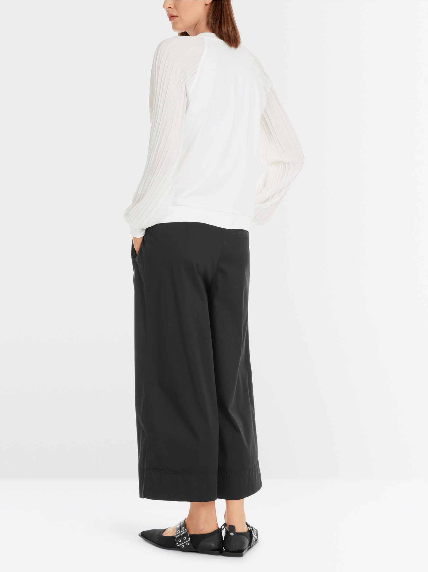 Marc Cain Sport Pleated Sleeve Blouse