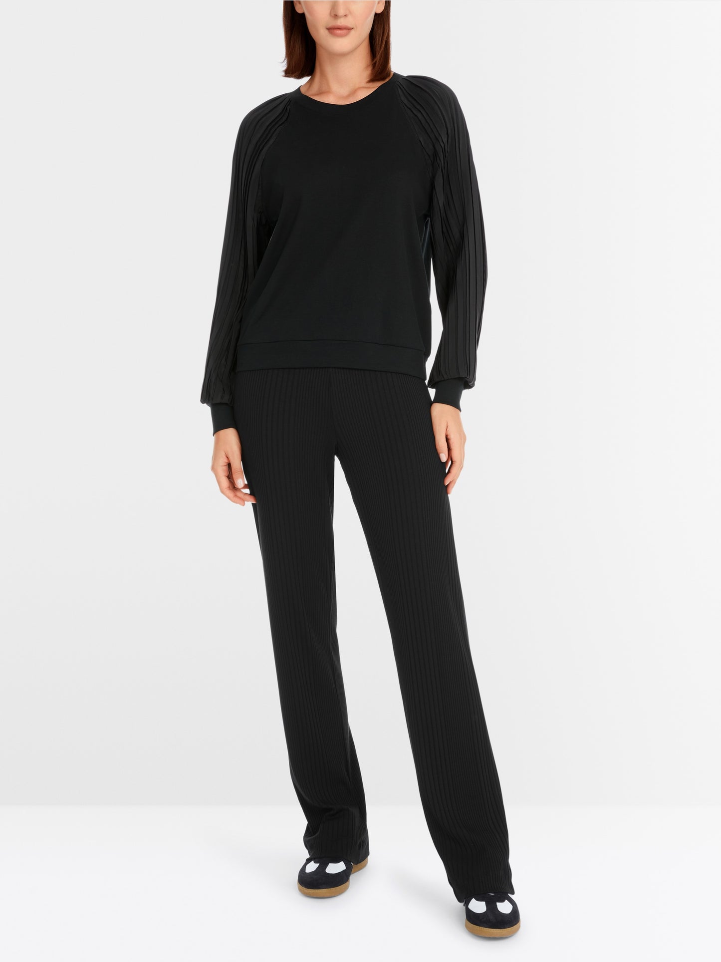 Marc Cain Sport Pleated Sleeve Blouse