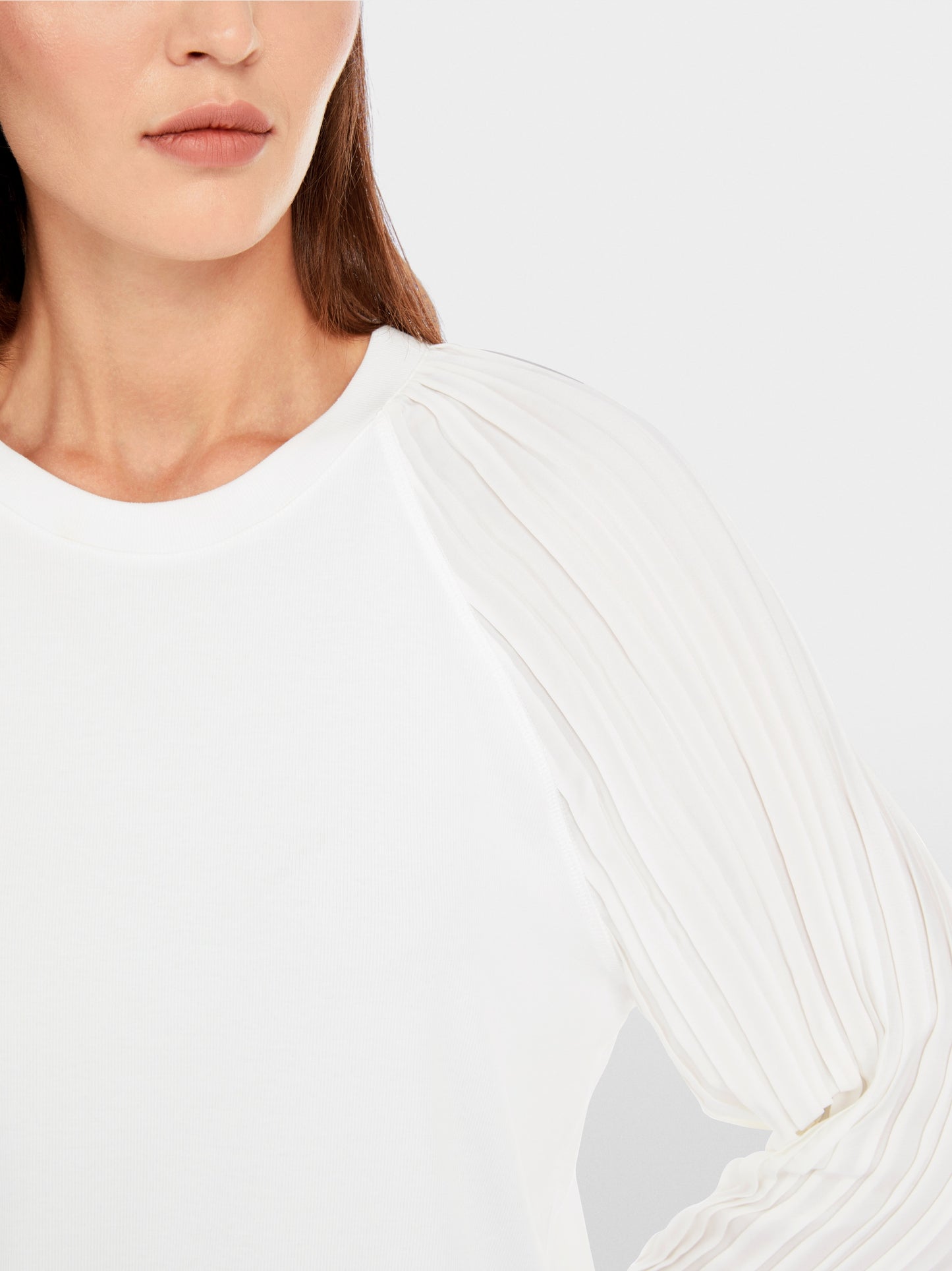 Marc Cain Sport Pleated Sleeve Blouse