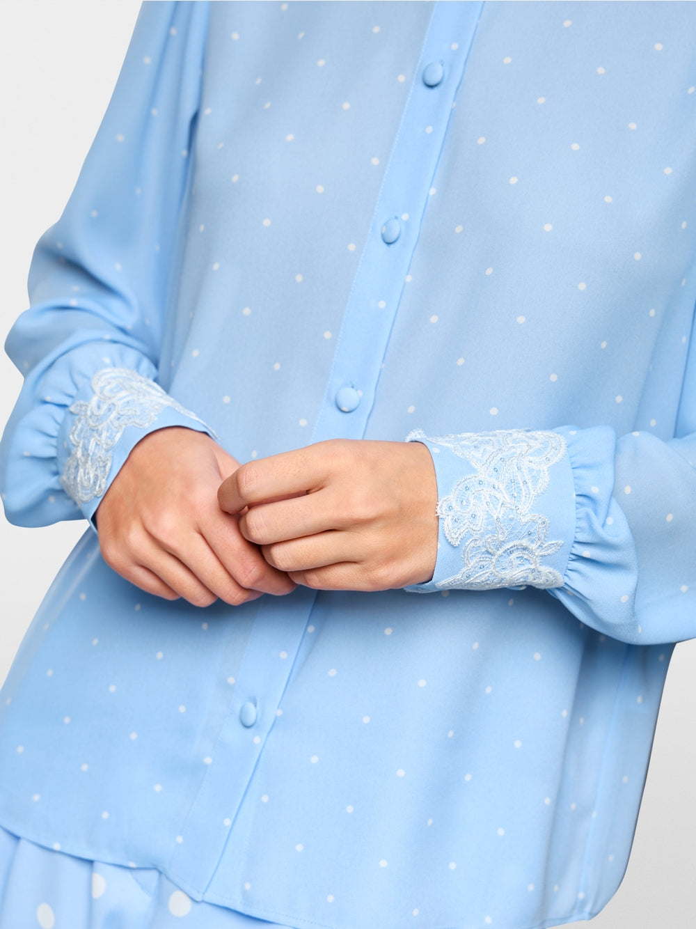 Marc Cain Polka Dot Blouse