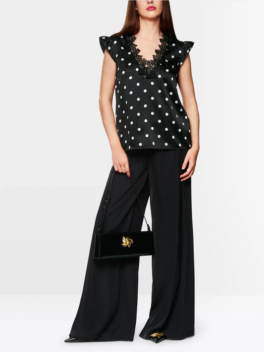 Marc Cain Top with Polka Dots