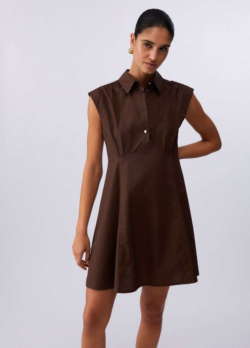 LJ Collared Poplin Dress