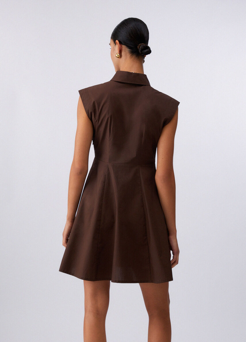 LJ Collared Poplin Dress