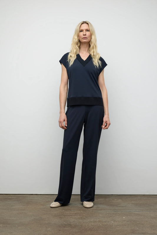 Iris Setlakwe Jersey Top with Rib