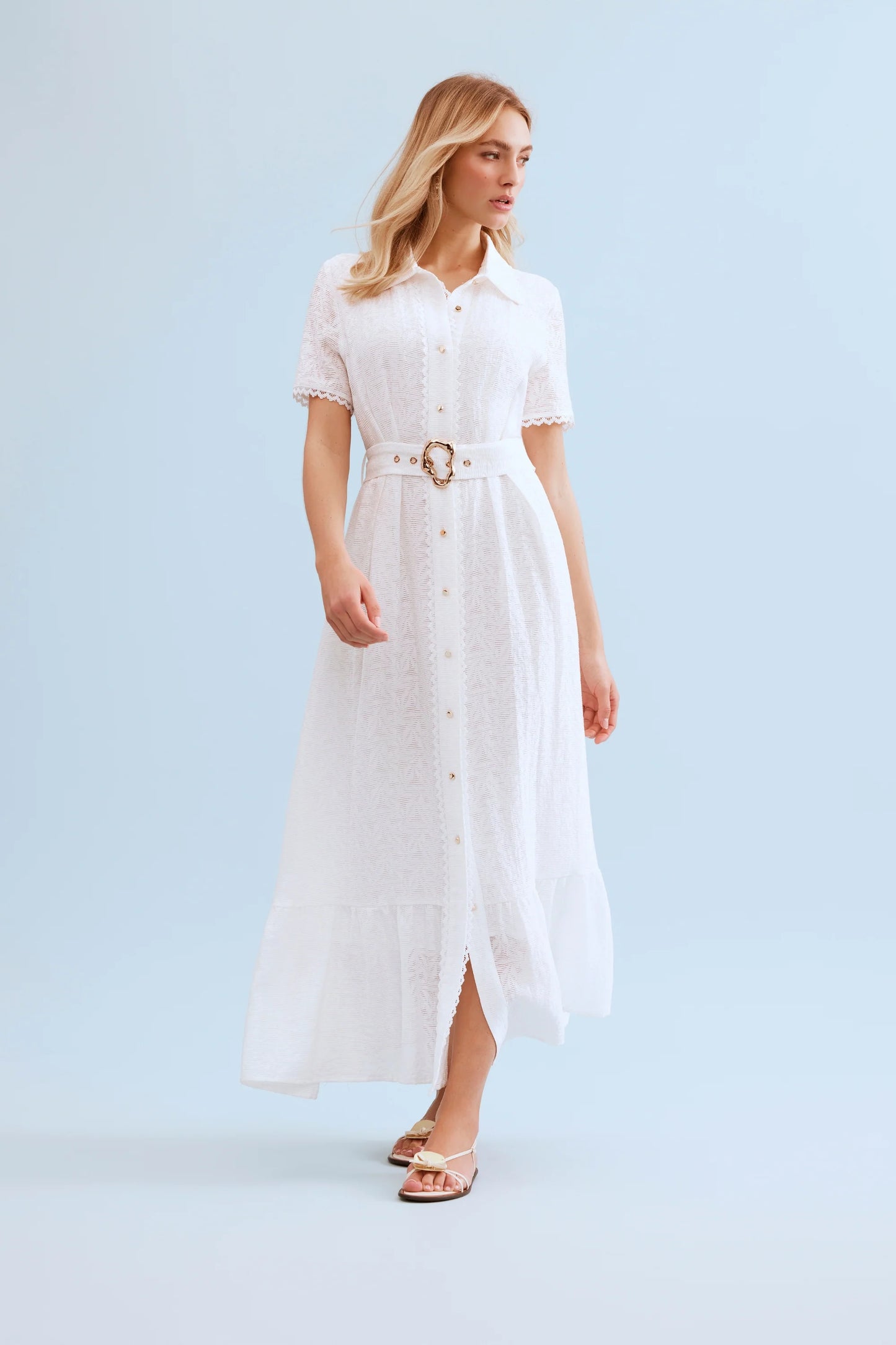 Leo & Ugo Belted Dress