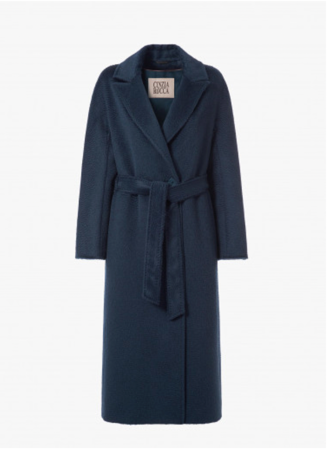 Cinzia Rocca Maxi Belted Coat