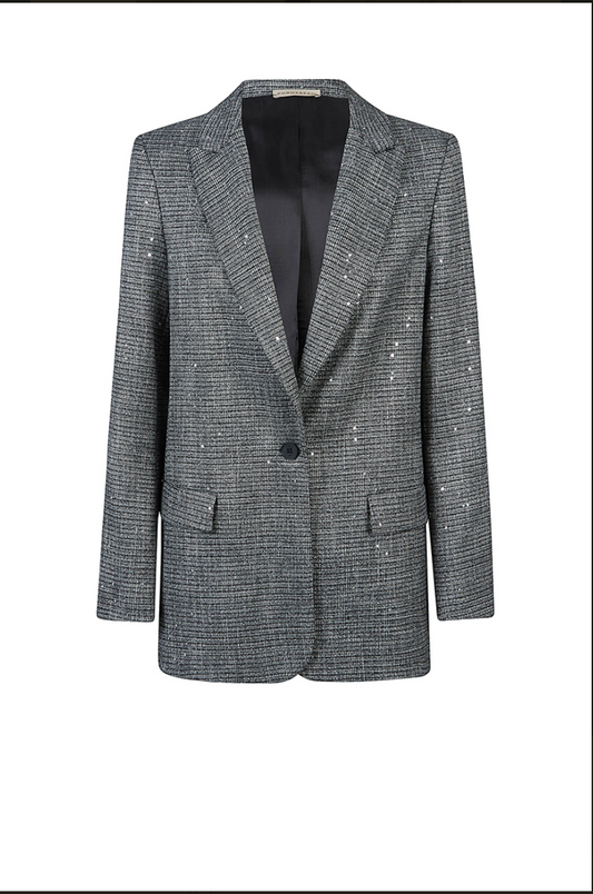 Purotatto Blazer with Sequin Detail