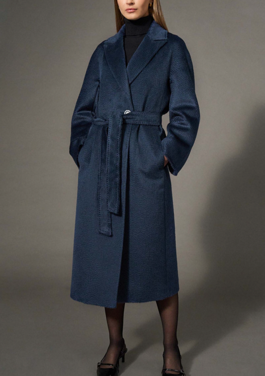 Cinzia Rocca Maxi Belted Coat