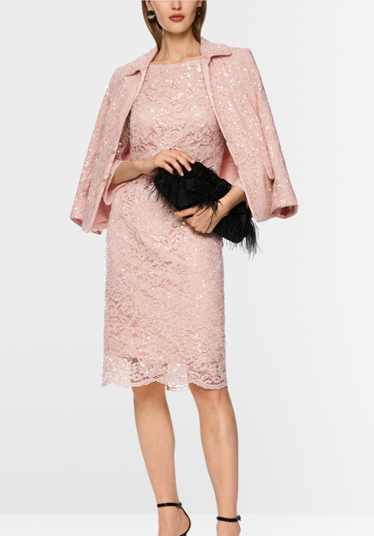 Marc Cain Shimmering Lace Dress
